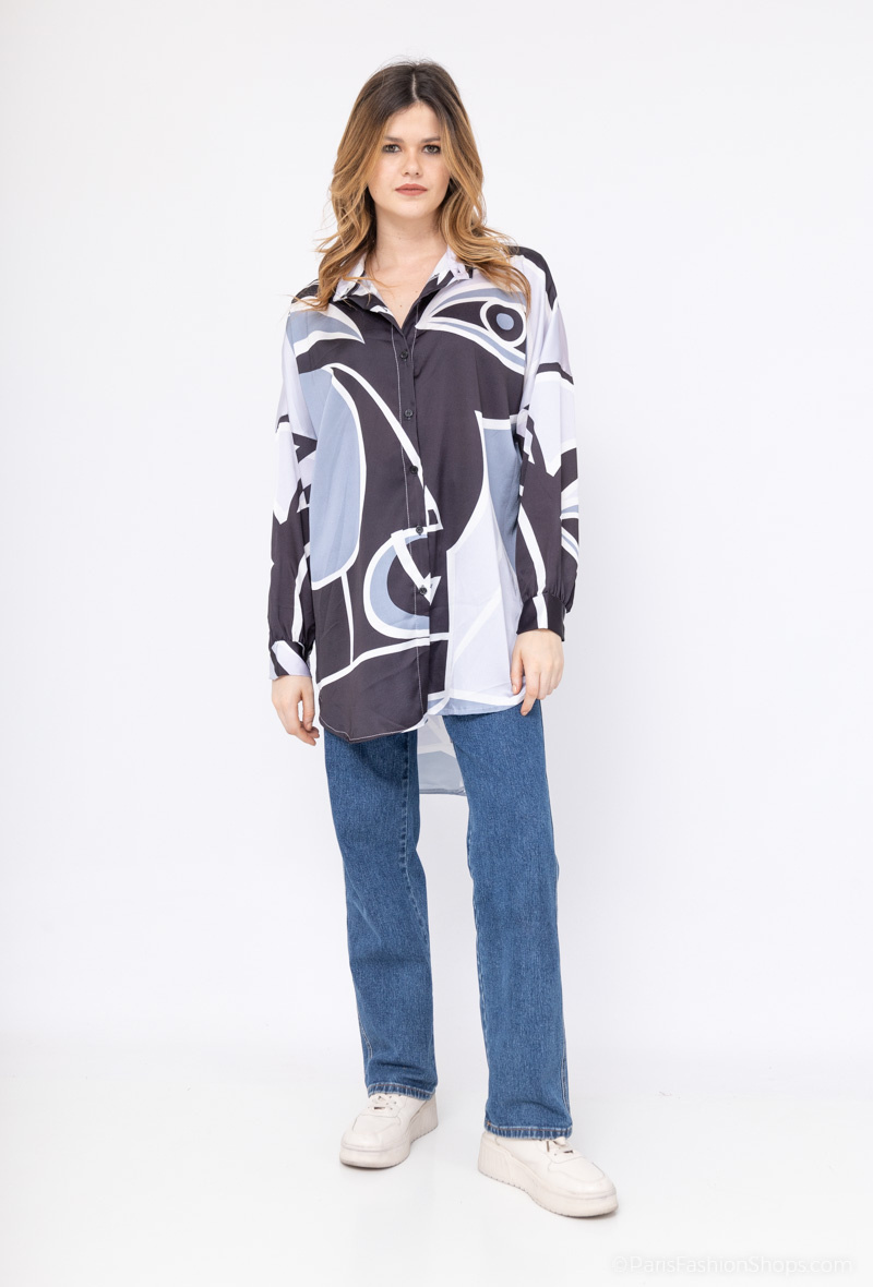Wholesaler INSTA GIRL 1 - Printed shirt