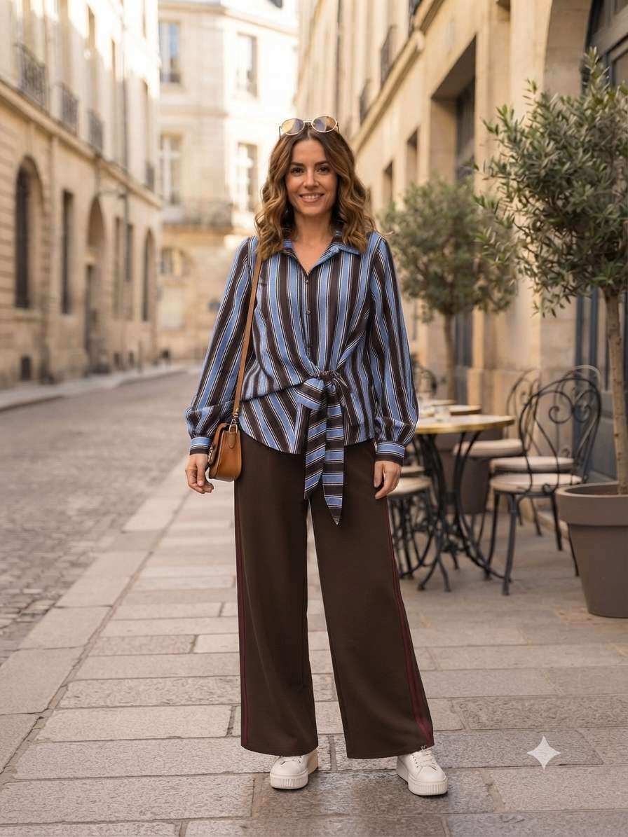 Grossiste INSTA GIRL - Chemise à imprimée