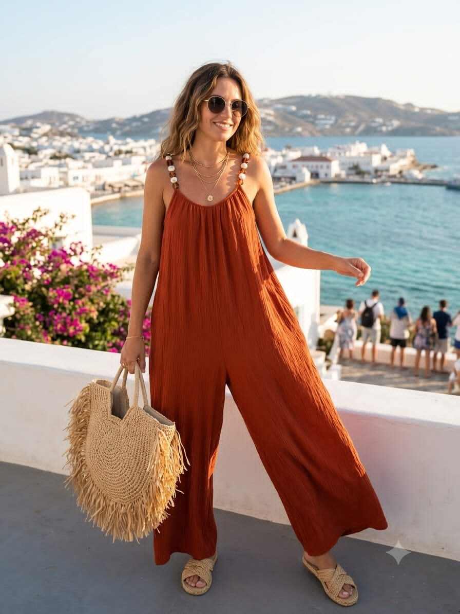 Wholesaler INSTA GIRL - Sleeveless jumpsuit