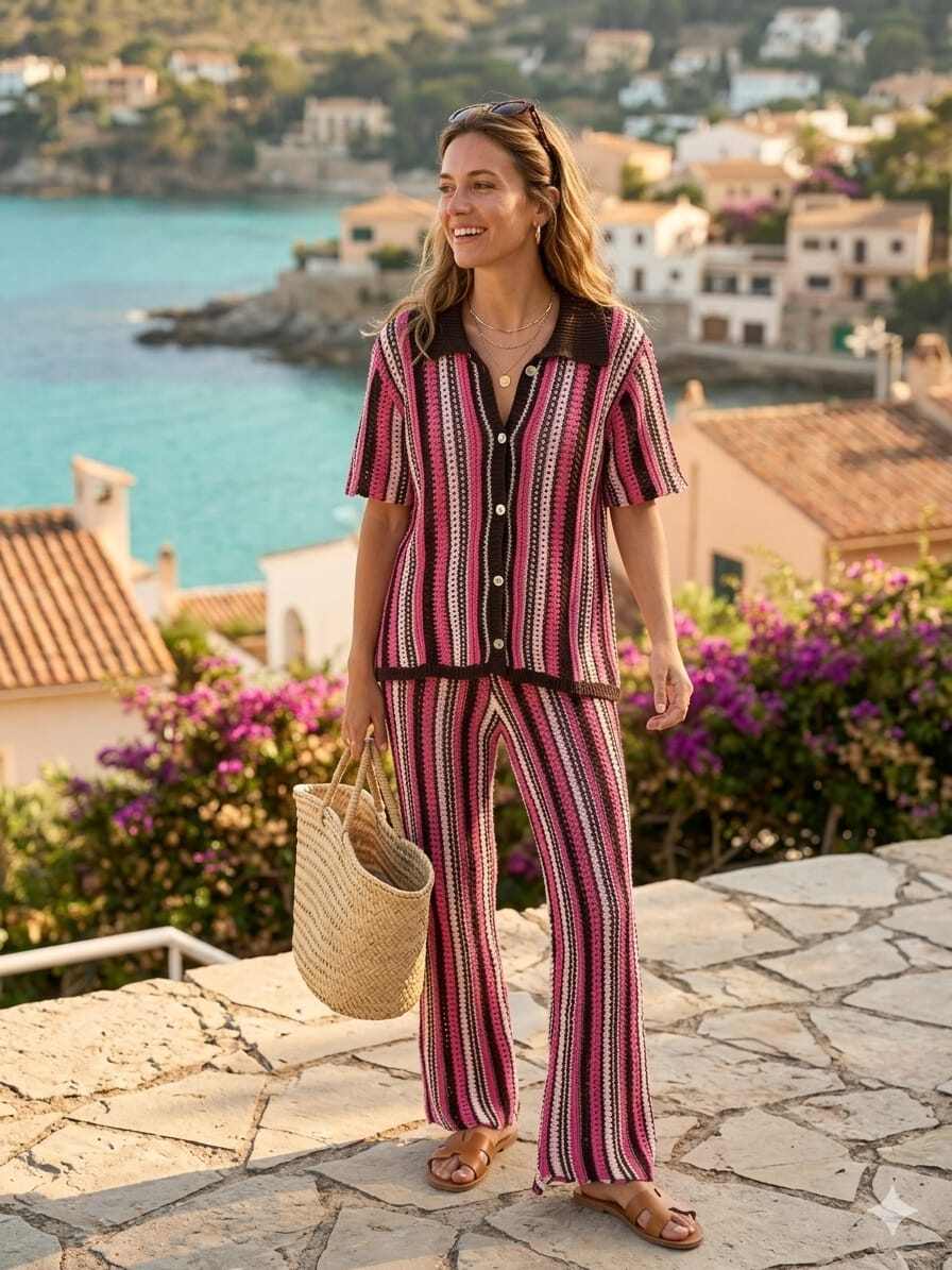 Grossista INSTA GIRL - Completo in maglia