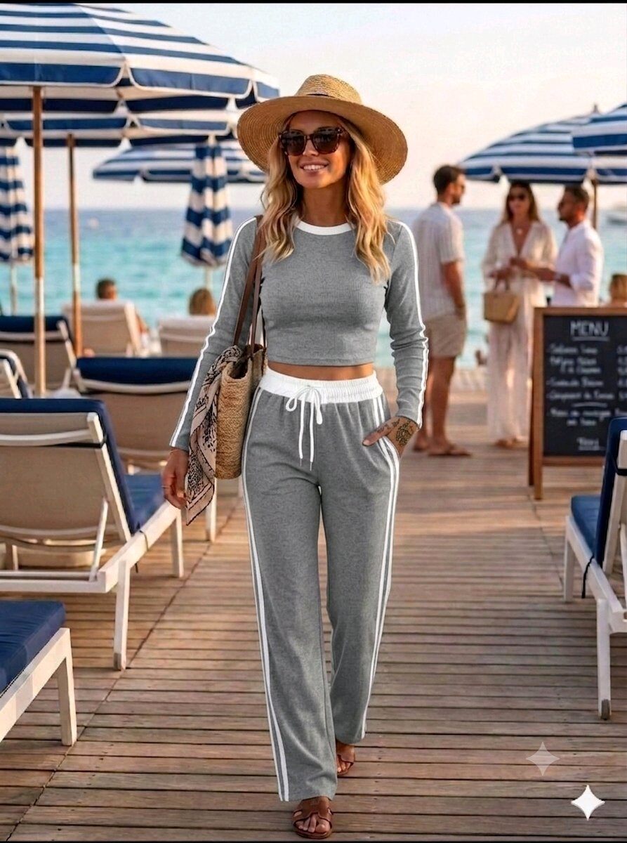 Wholesaler INSTA GIRL - Top and pants set