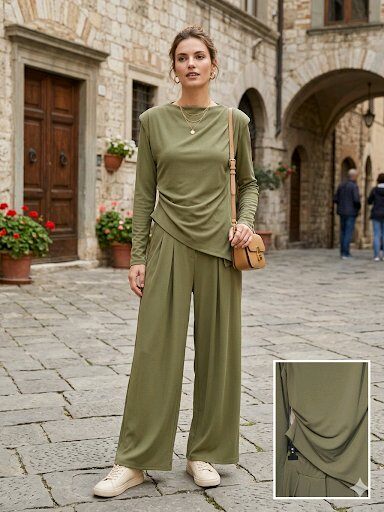 Grossiste INSTA GIRL - Ensemble Top et pantalons