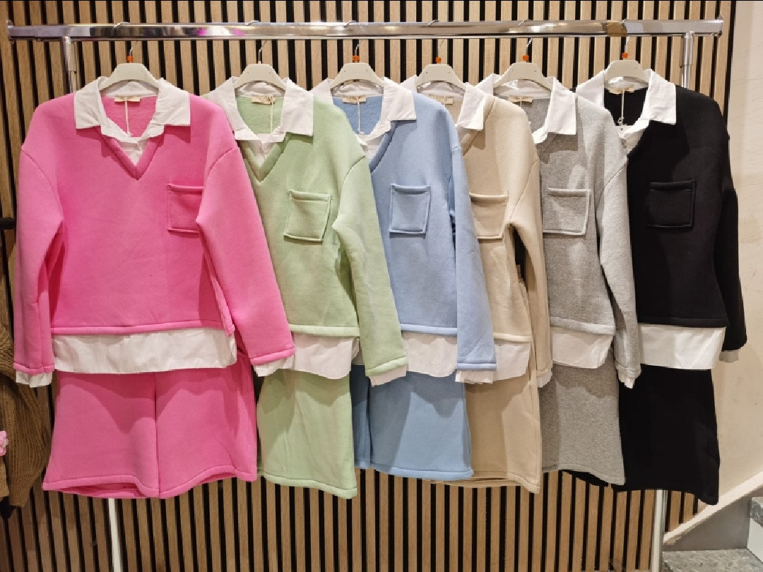 Mayorista INSTA GIRL OUTLET - Conjunto de Chándal Camiseta y Pantalones Cortos
