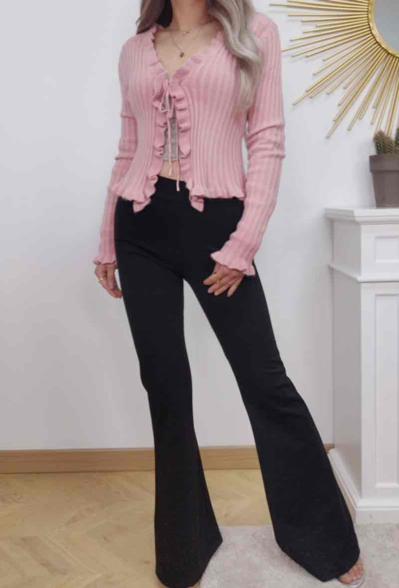 Wholesaler INSTA GIRL OUTLET - Buttonless knit cardigan