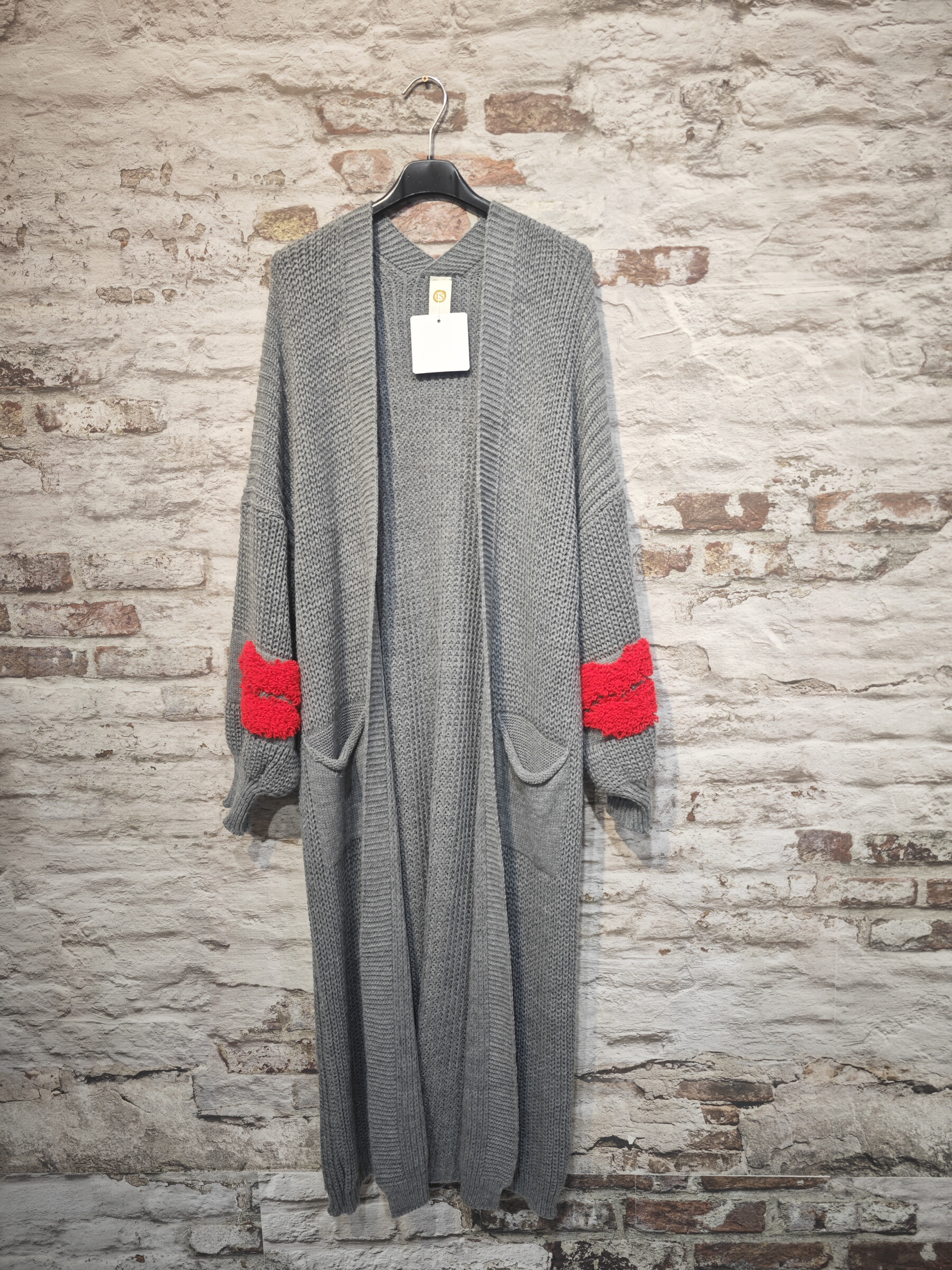 Wholesaler INSTA GIRL 1 - Long knitted vest