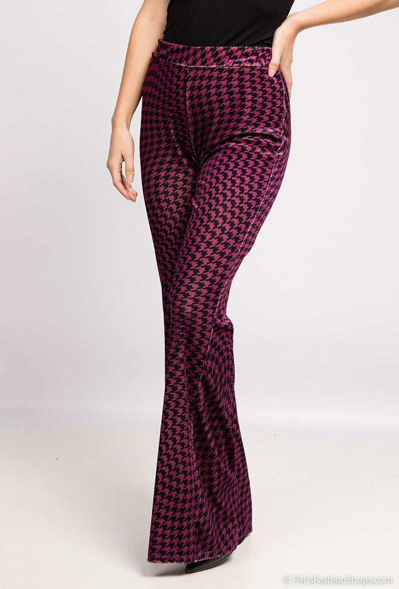 Wholesaler INSTA GIRL OUTLET - Printed flared pants