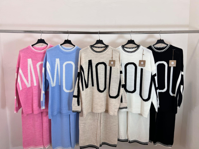 Mayorista INSTA GIRL OUTLET - Conjunto de suéter AMOUR
