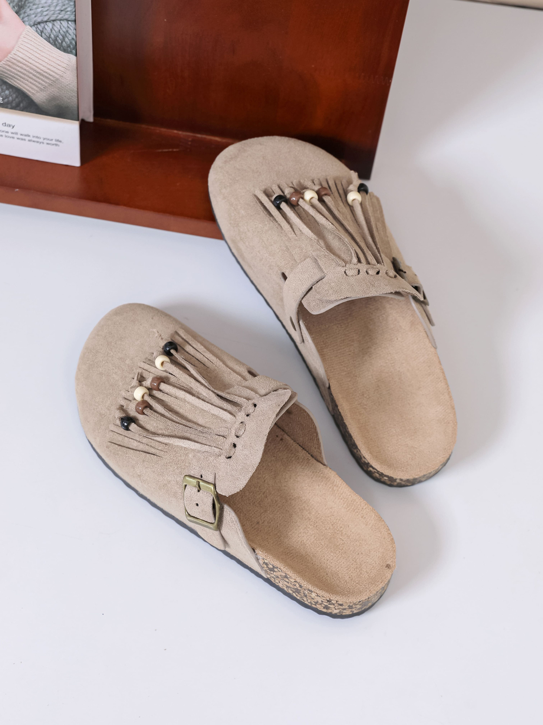 Wholesaler ISABAC - CHIARA CLOGS WITH FRINGES