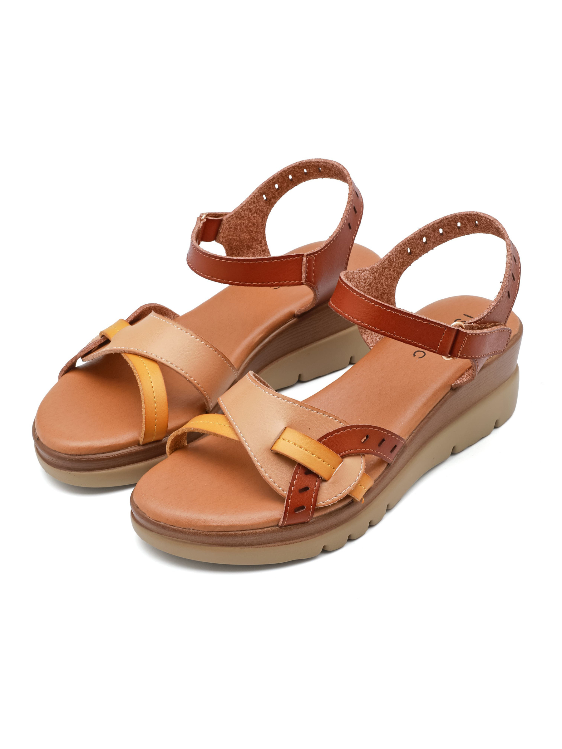 Grossista ISABAC - Sandalo con zeppa - 6030