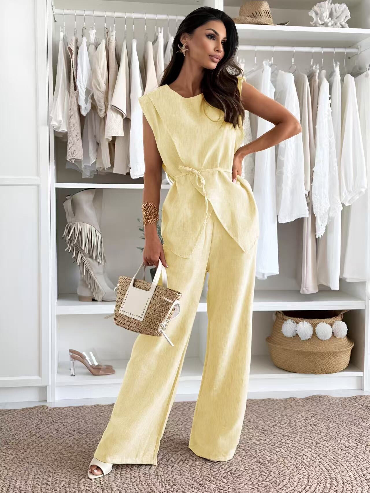 Wholesaler ISSYMA - Relaxed linen effect