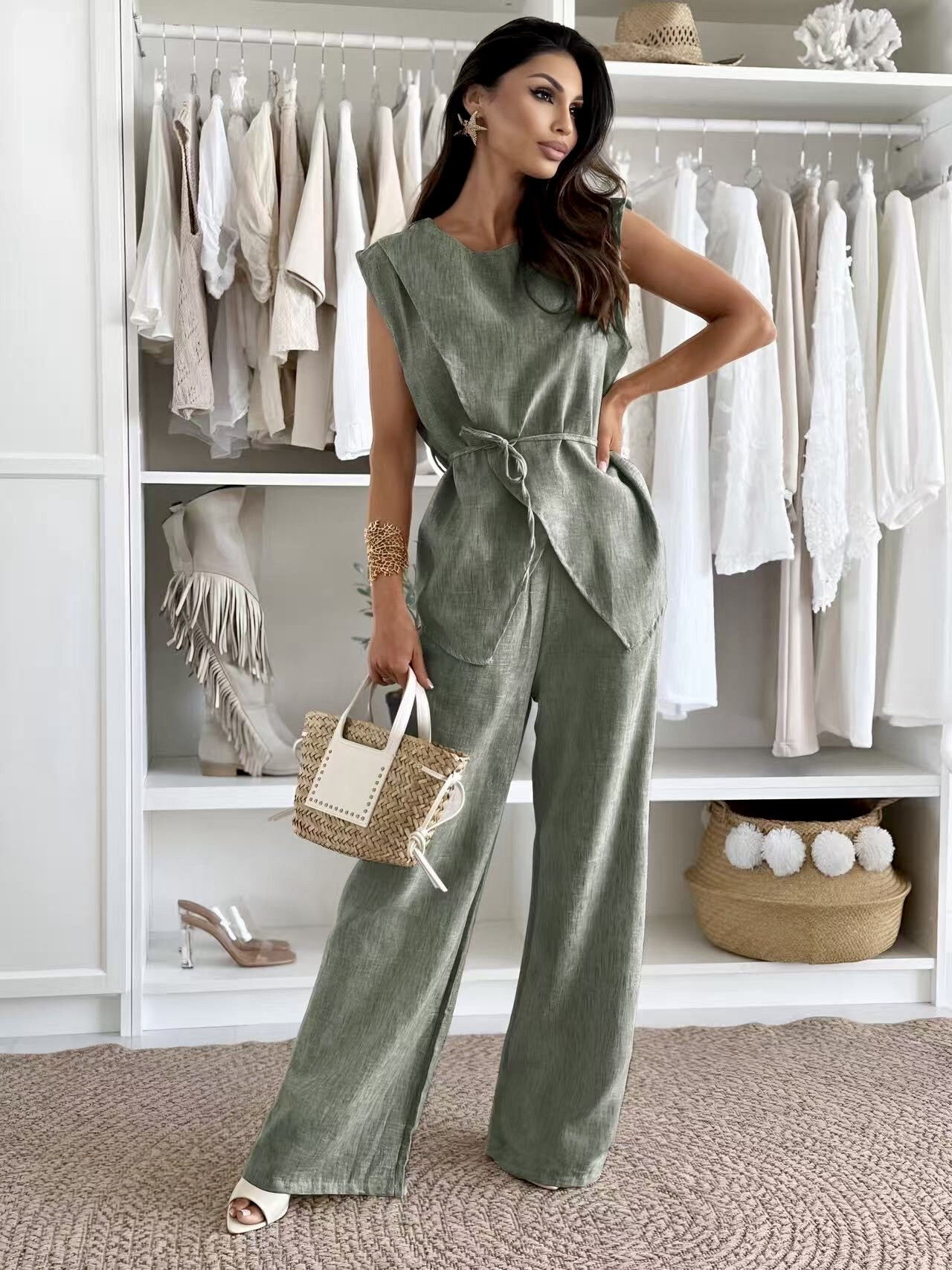 Wholesaler ISSYMA - Relaxed linen effect