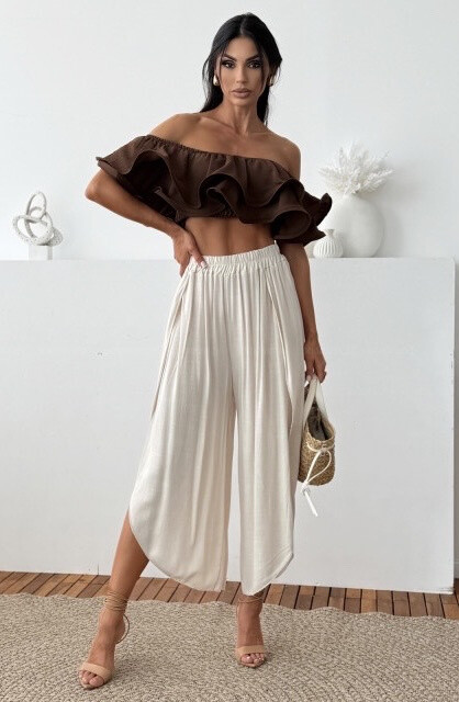Grossiste ISSYMA - Pantalon fendues sur les côtés