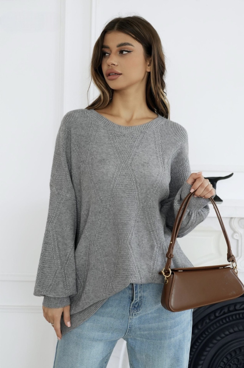 Grossiste ISSYMA - Pull motif géométriques