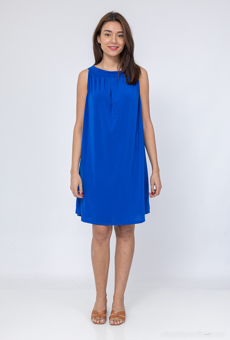 Wholesaler ISSYMA - Round neck top with knot in the back