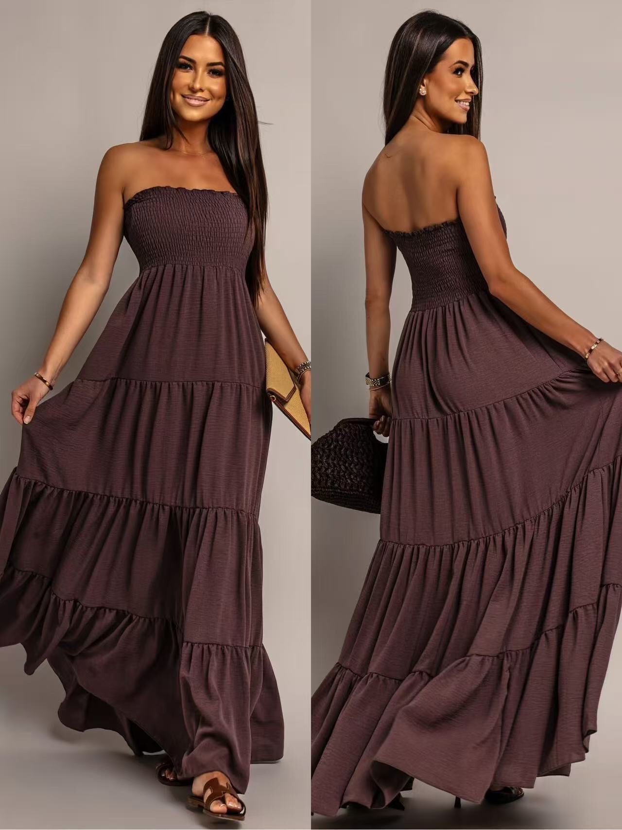 Wholesaler ISSYMA - Long steering wheel bustier dress