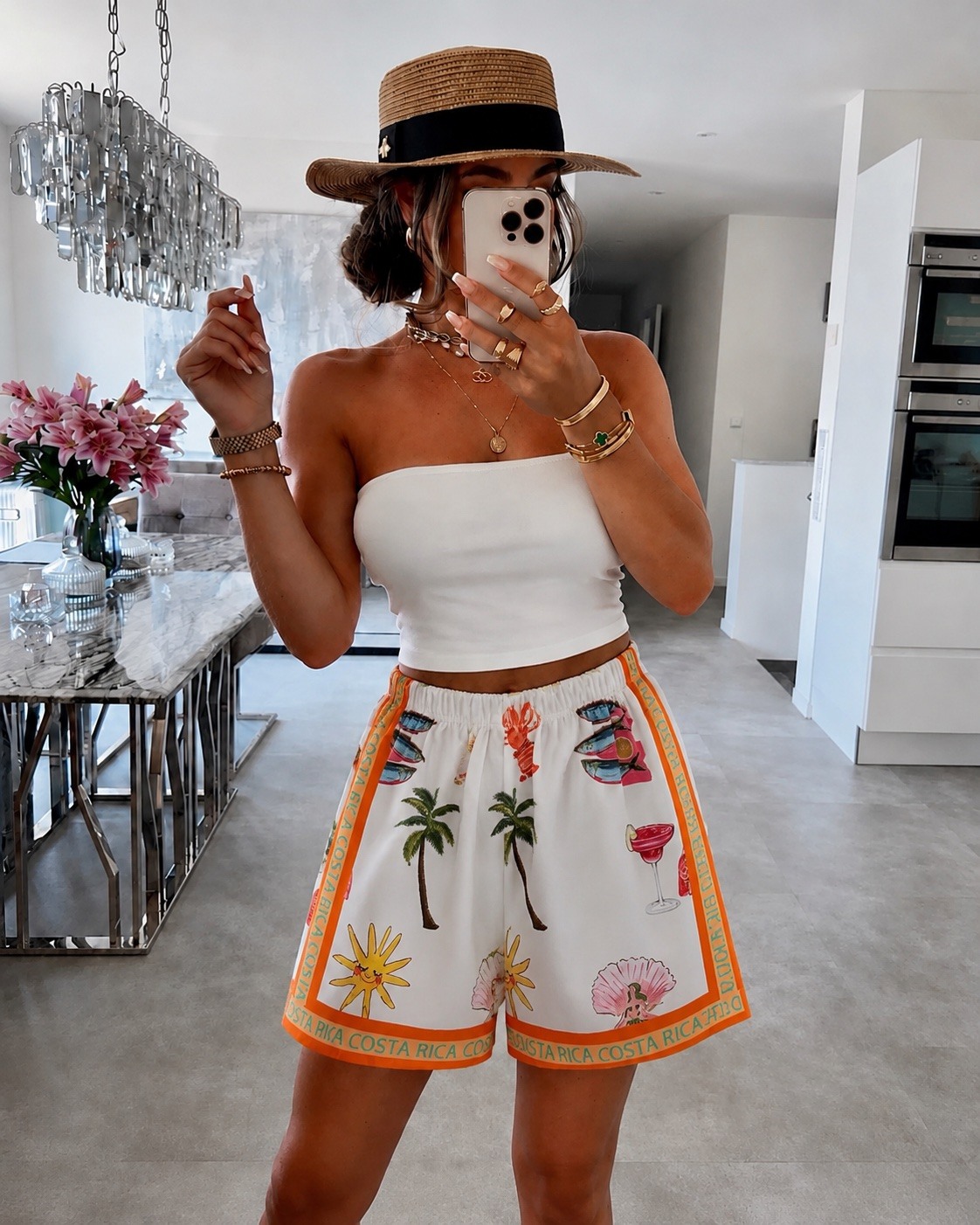 Mayorista ISSYMA - Shorts Tropicales – Estampado Bohemio Chic