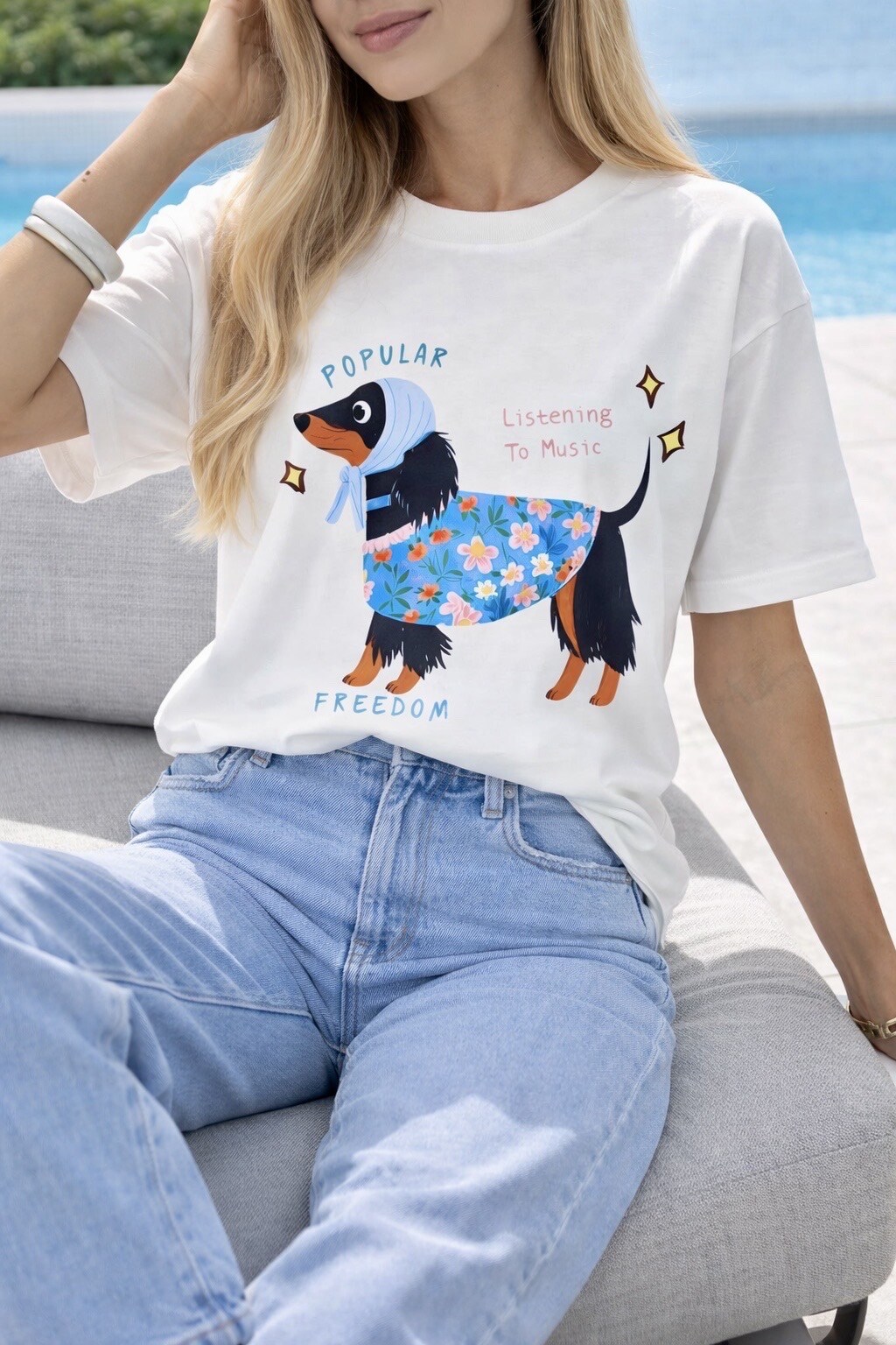 Mayorista ISSYMA - Camiseta de algodón estampada de moda.