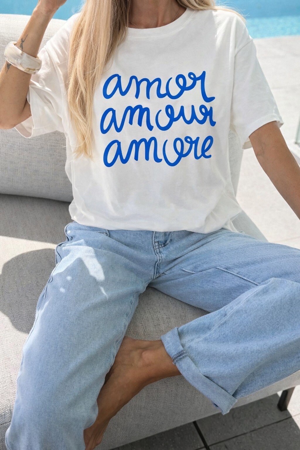 Mayorista ISSYMA - Camiseta de algodón estampada de moda.