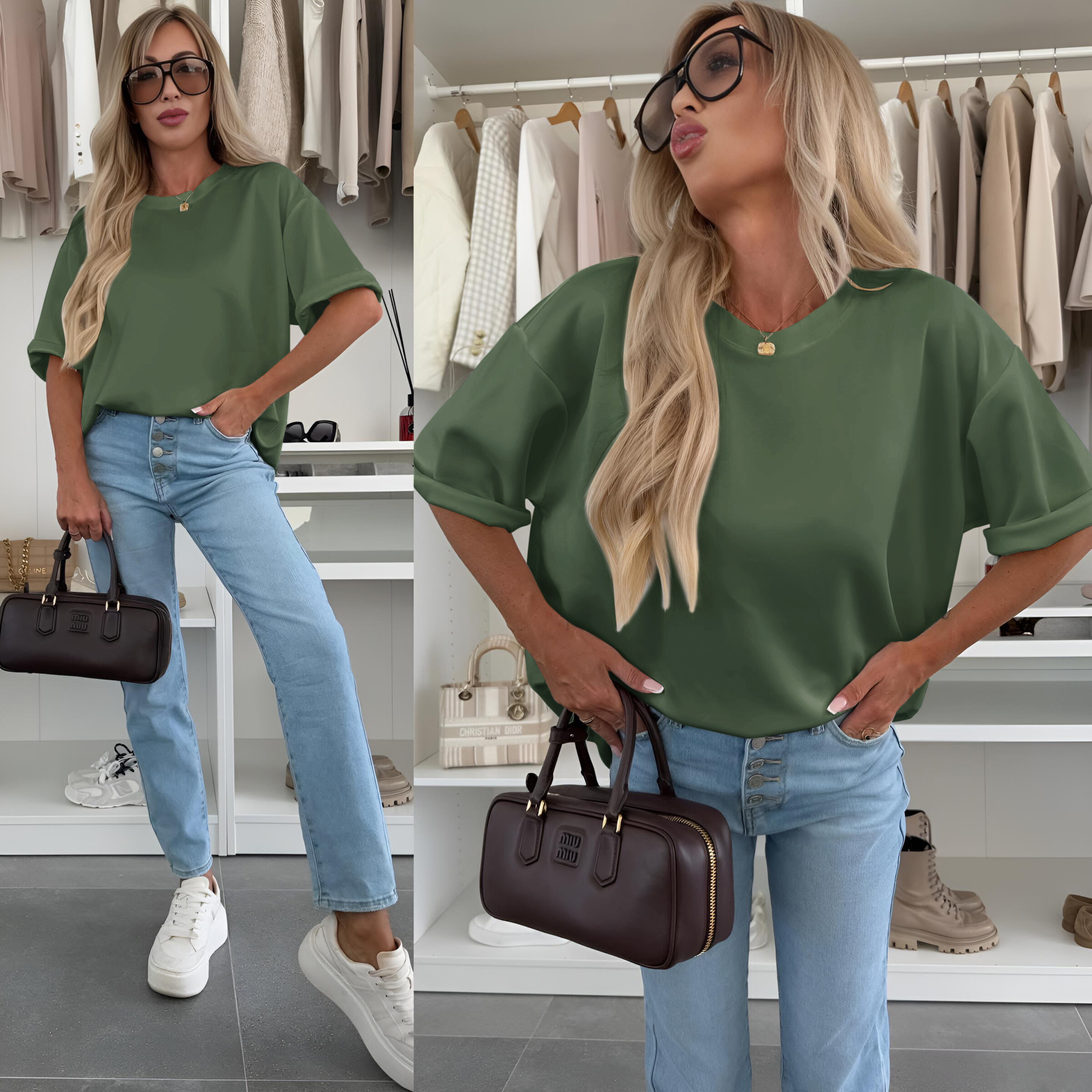 Grossiste ISSYMA - Top oversize à manches courtes