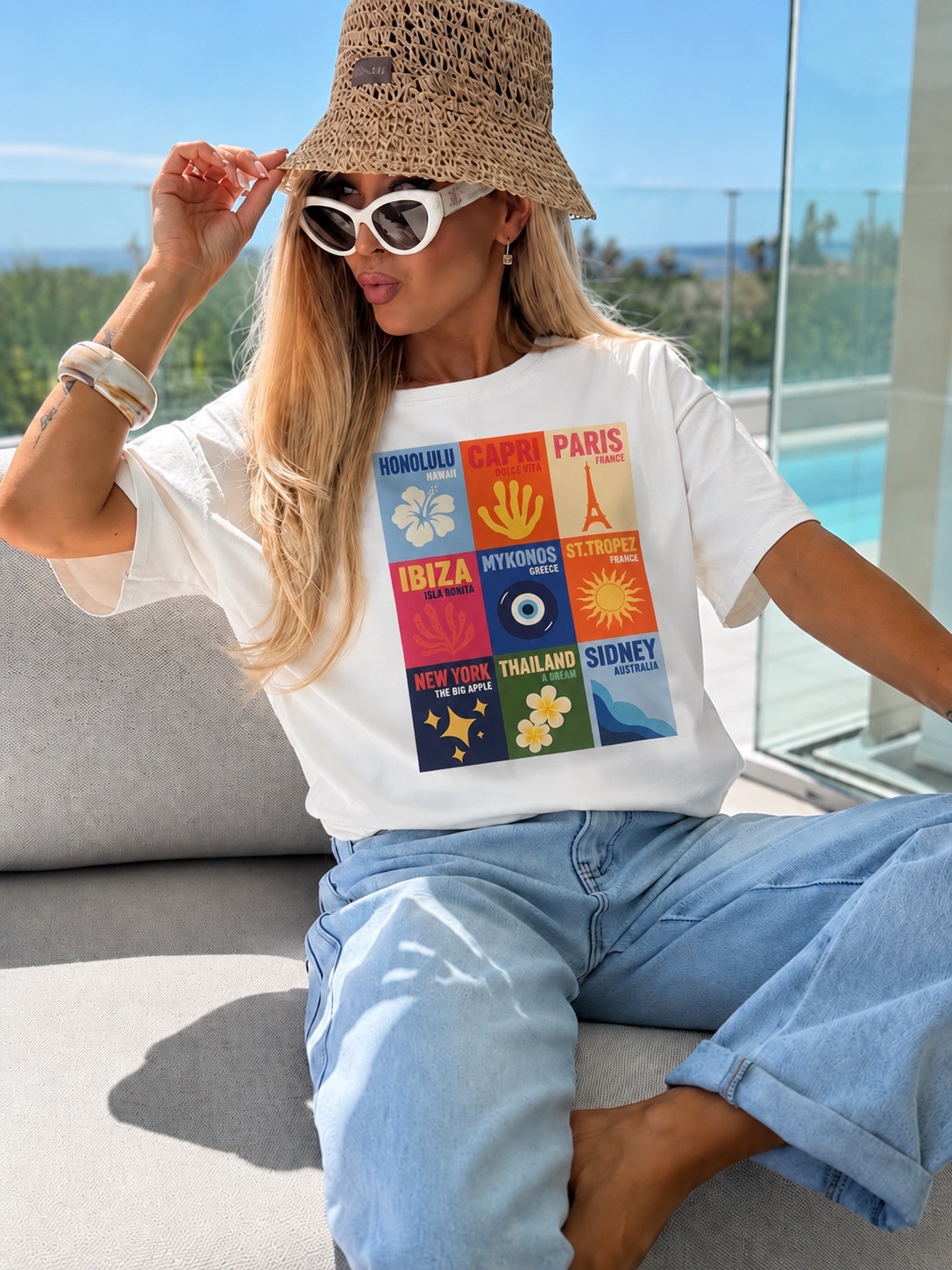 Mayorista ISSYMA - Camiseta de algodón estampada a la moda, calidad premium