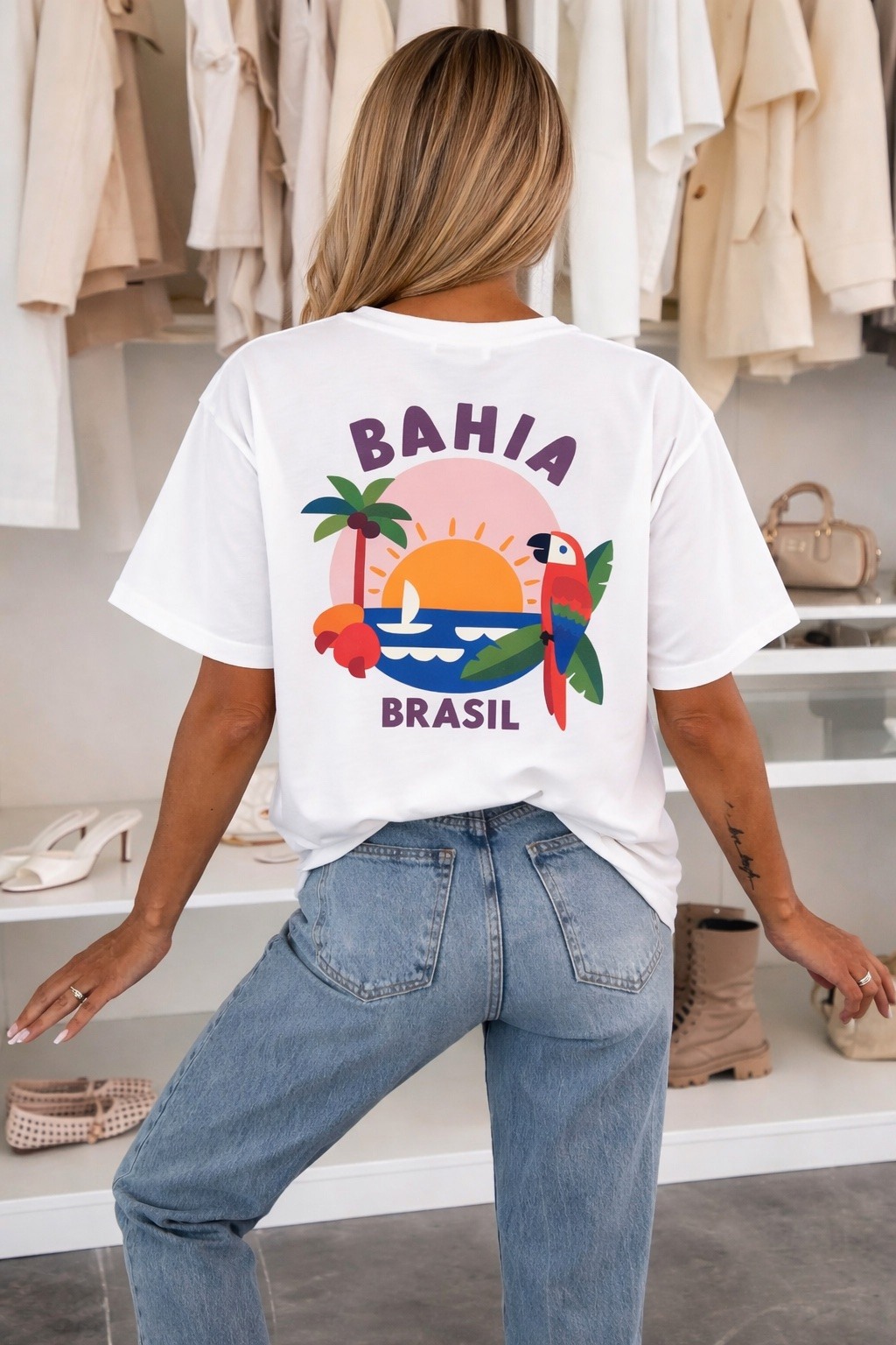 Grossista ISSYMA - T-shirt in cotone stampato alla moda, qualità premium