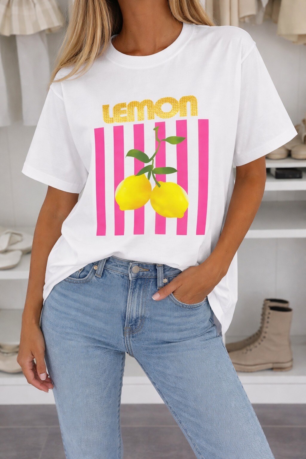 Mayorista ISSYMA - Camiseta de algodón estampada de moda.