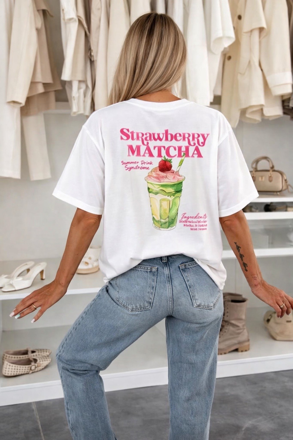 Grossista ISSYMA - T-shirt in cotone stampato alla moda