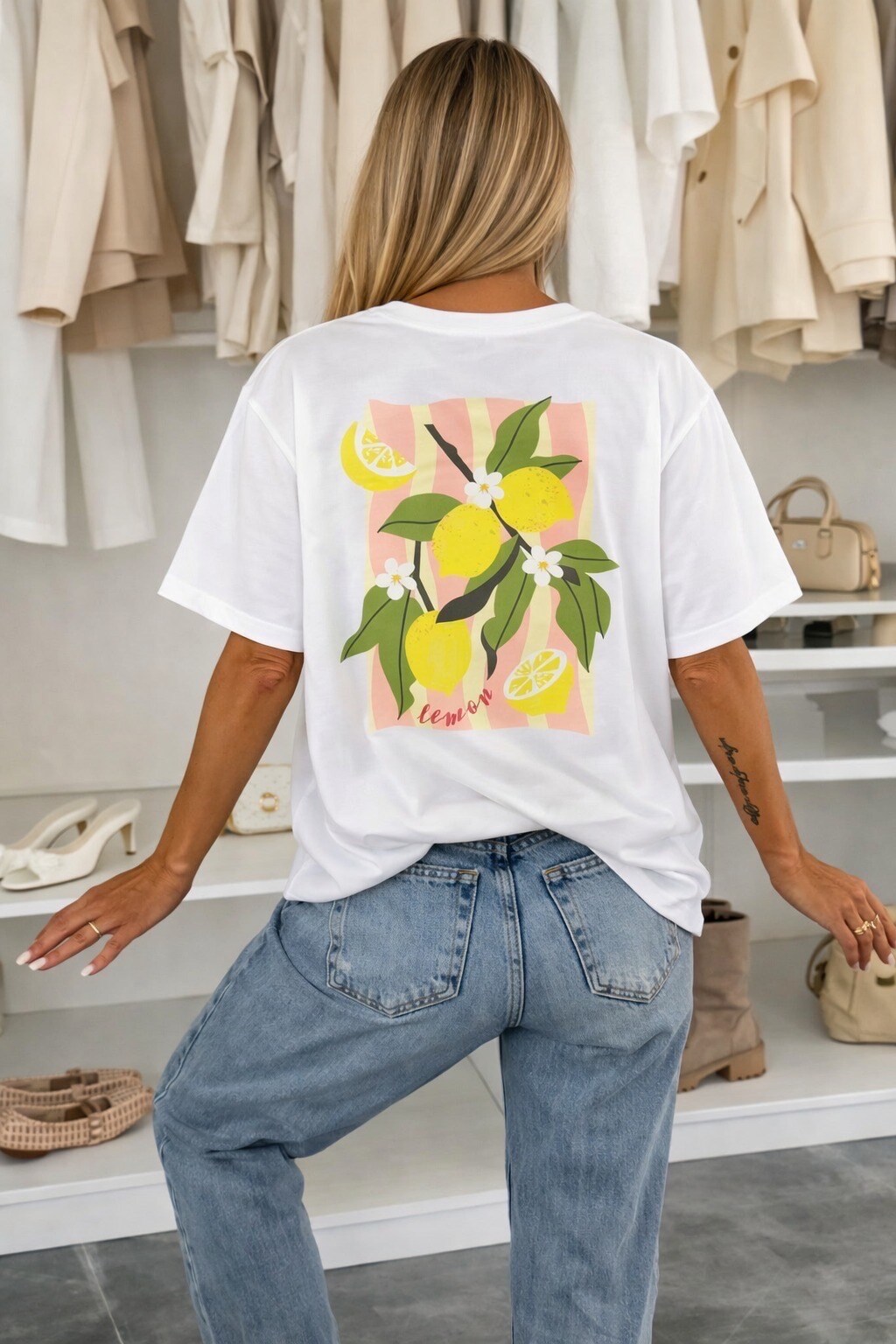 Mayorista ISSYMA - Camiseta de algodón estampada de moda.