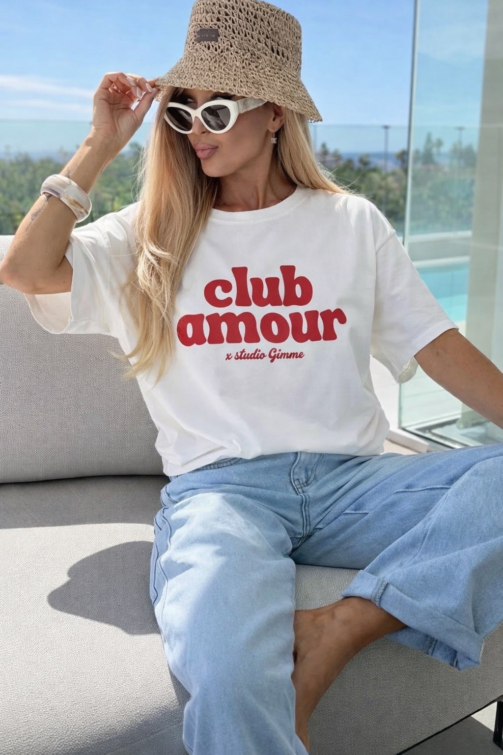 Grossista ISSYMA - T-shirt in cotone stampato alla moda