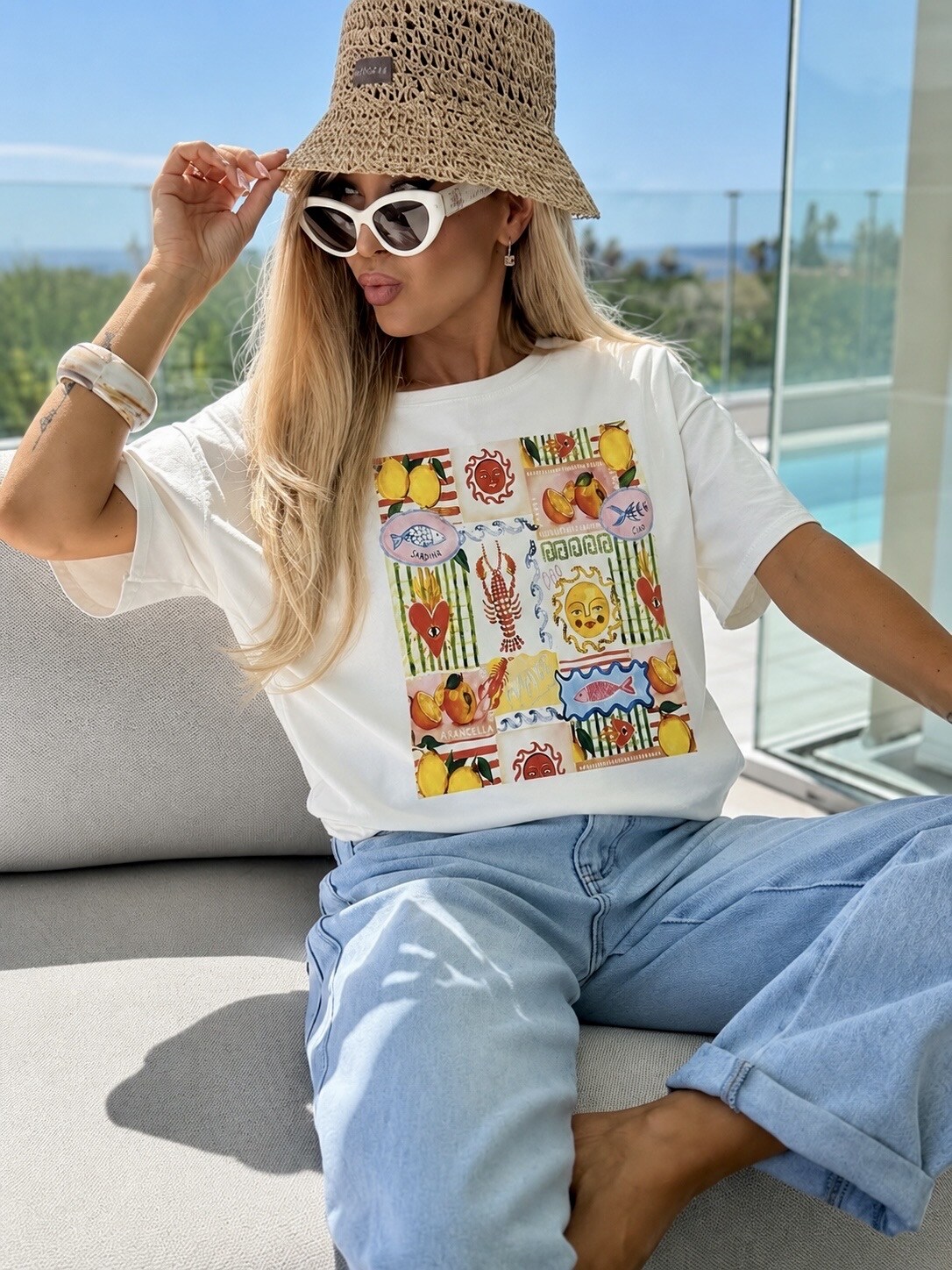 Mayorista ISSYMA - Camiseta de algodón estampada a la moda, calidad premium
