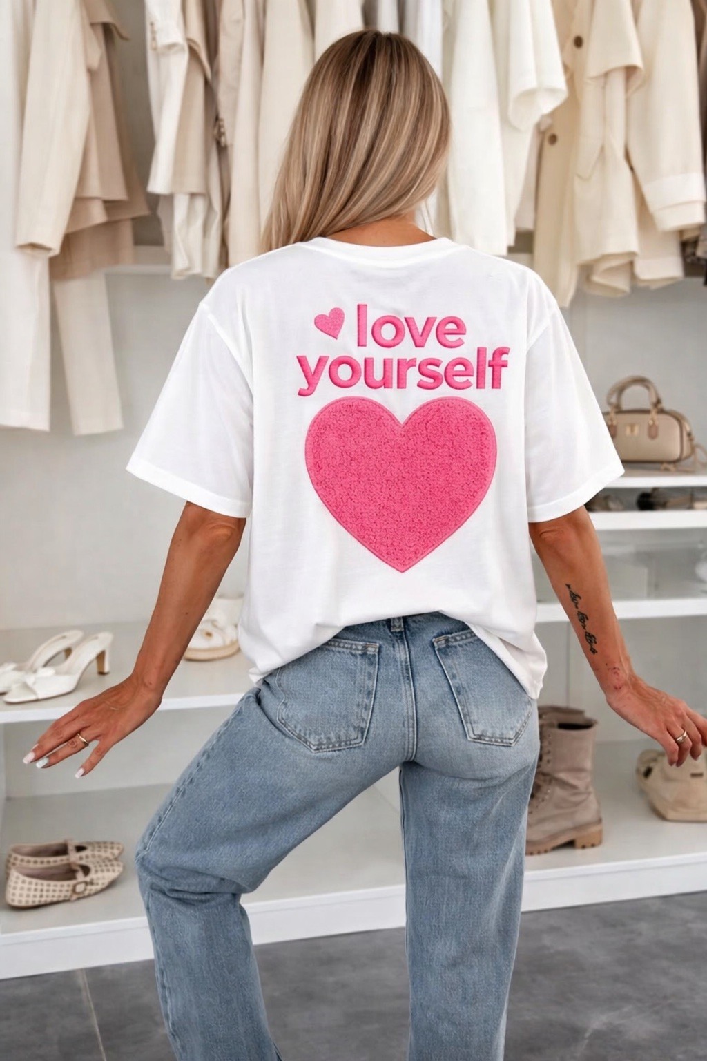 Grossista ISSYMA - T-shirt in cotone stampato alla moda