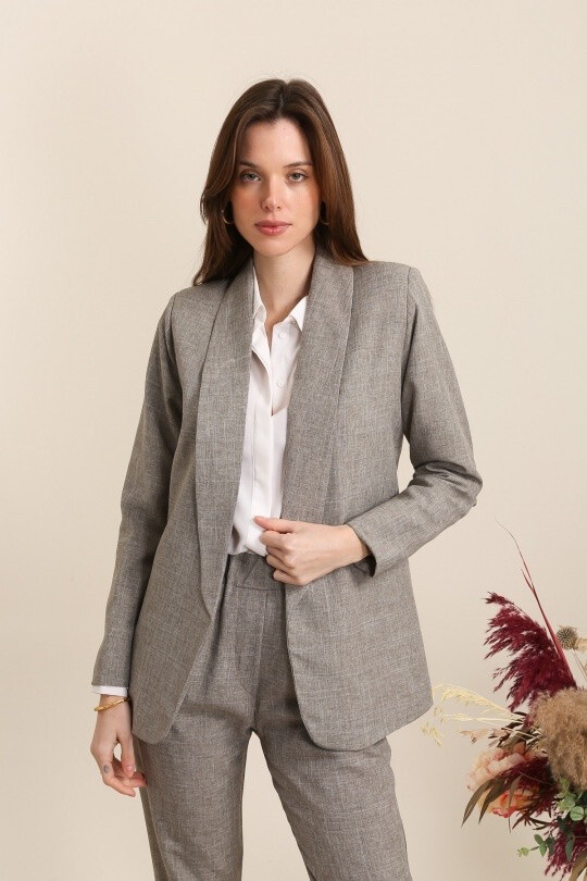 Grossista ISSYMA - Giacca blazer chic con fodera