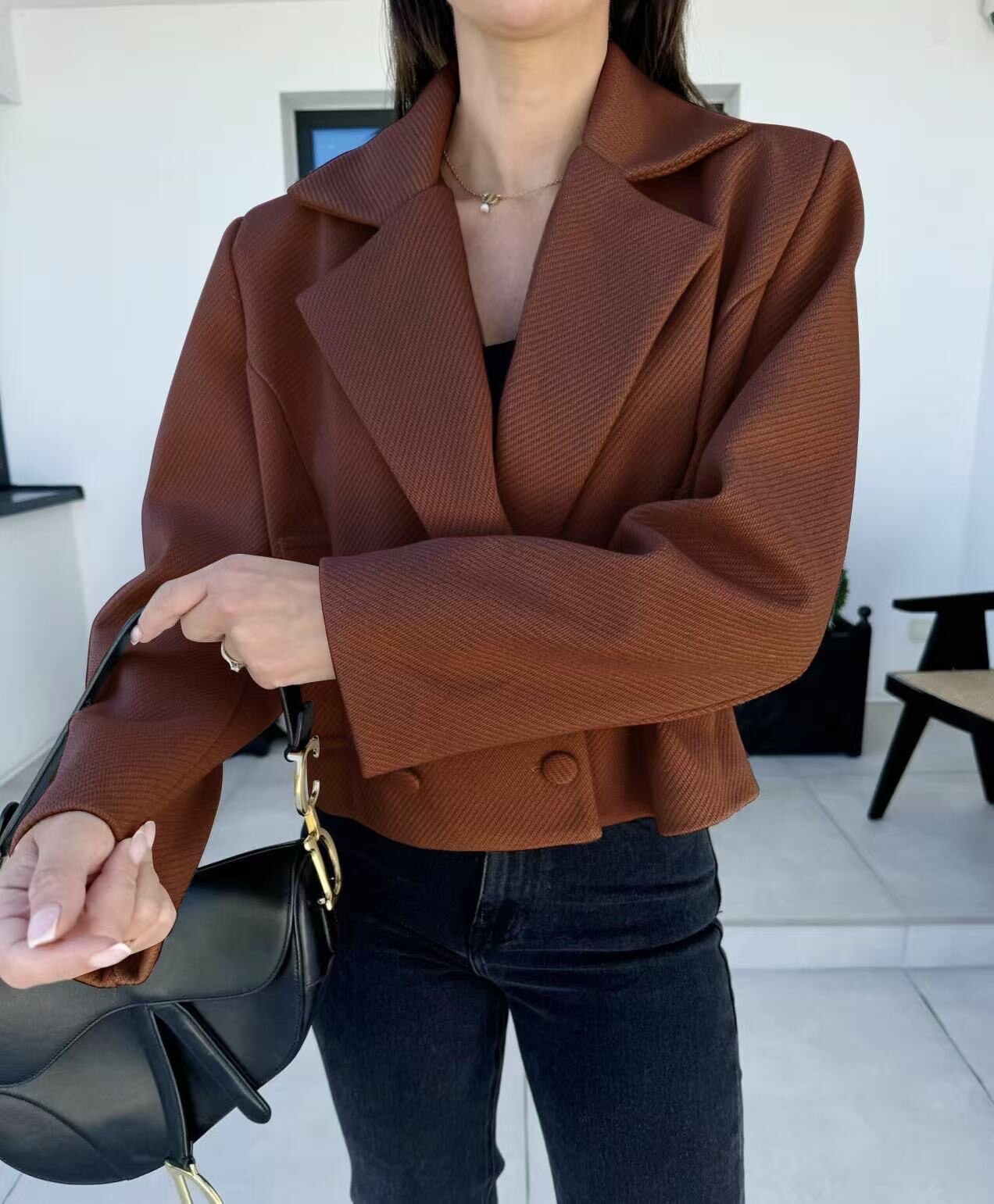 Grossista ISSYMA - Elegante giacca blazer all'interno