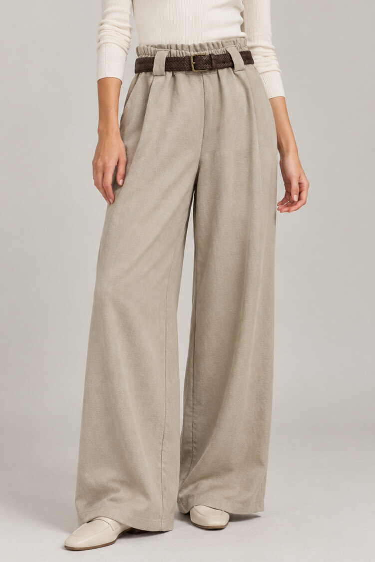 Großhändler IT FASHION MODA - Damenhose aus Lyocell im Jeansstil