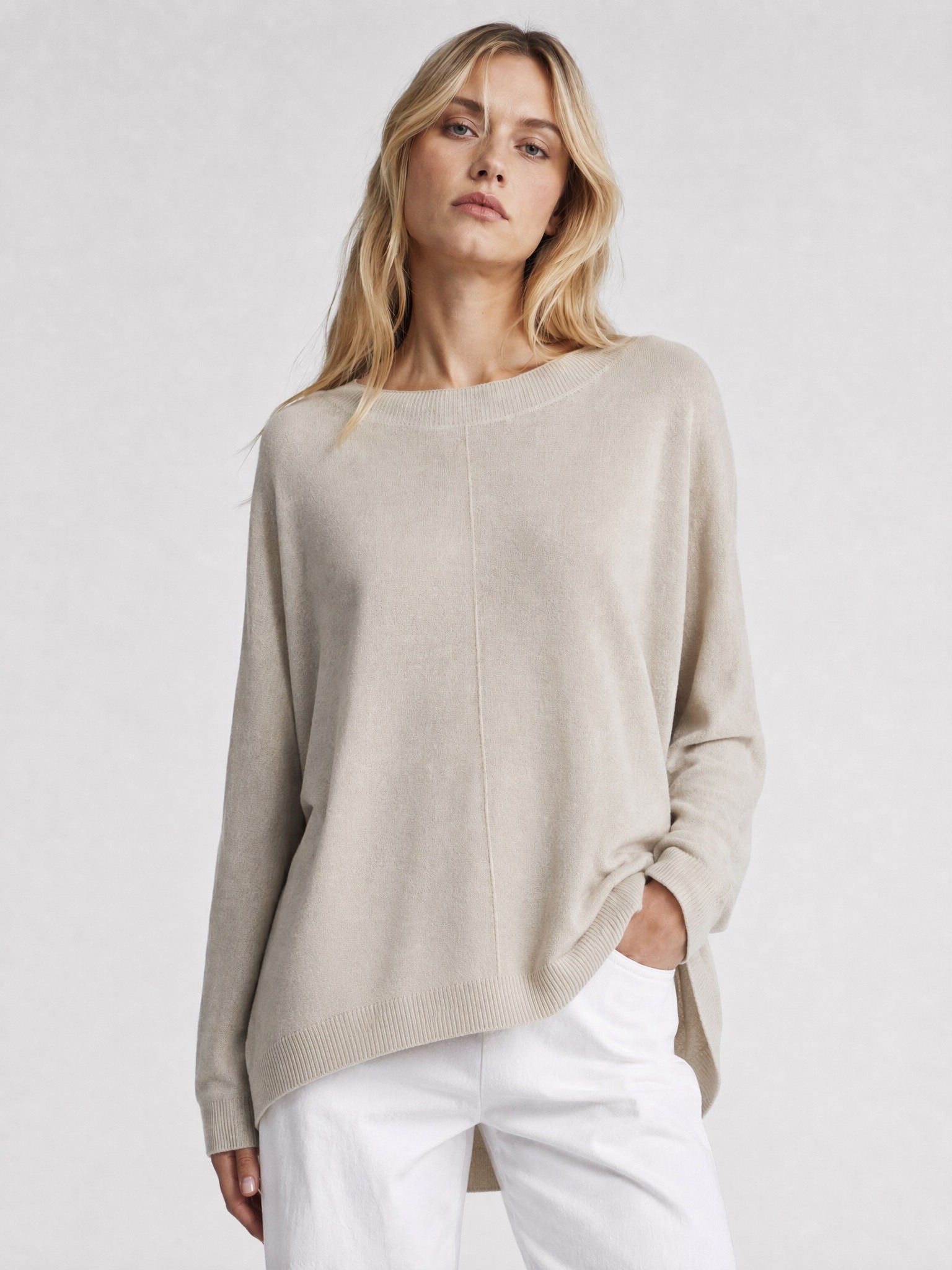 Wholesaler IT FASHION MODA - Lightweight sweater for autumn and winter (WIDTH 70CM)