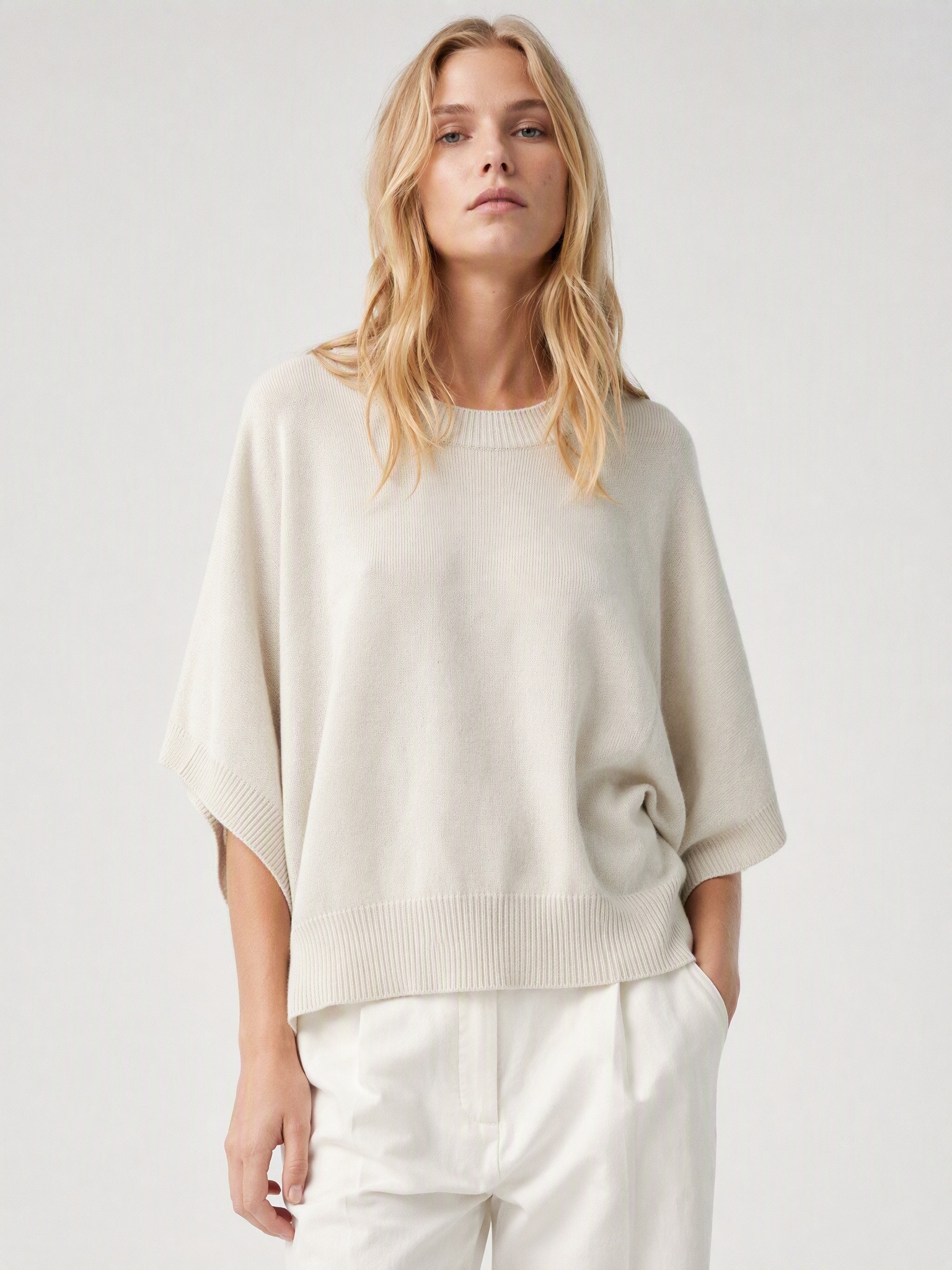 Wholesaler IT FASHION MODA - Women's three-quarter sleeve sweater