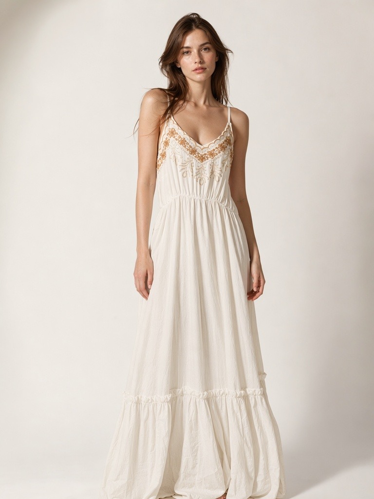 Mayorista IT FASHION MODA - Vestido de mujer con tirantes, 130 cm de largo, 50 cm de ancho