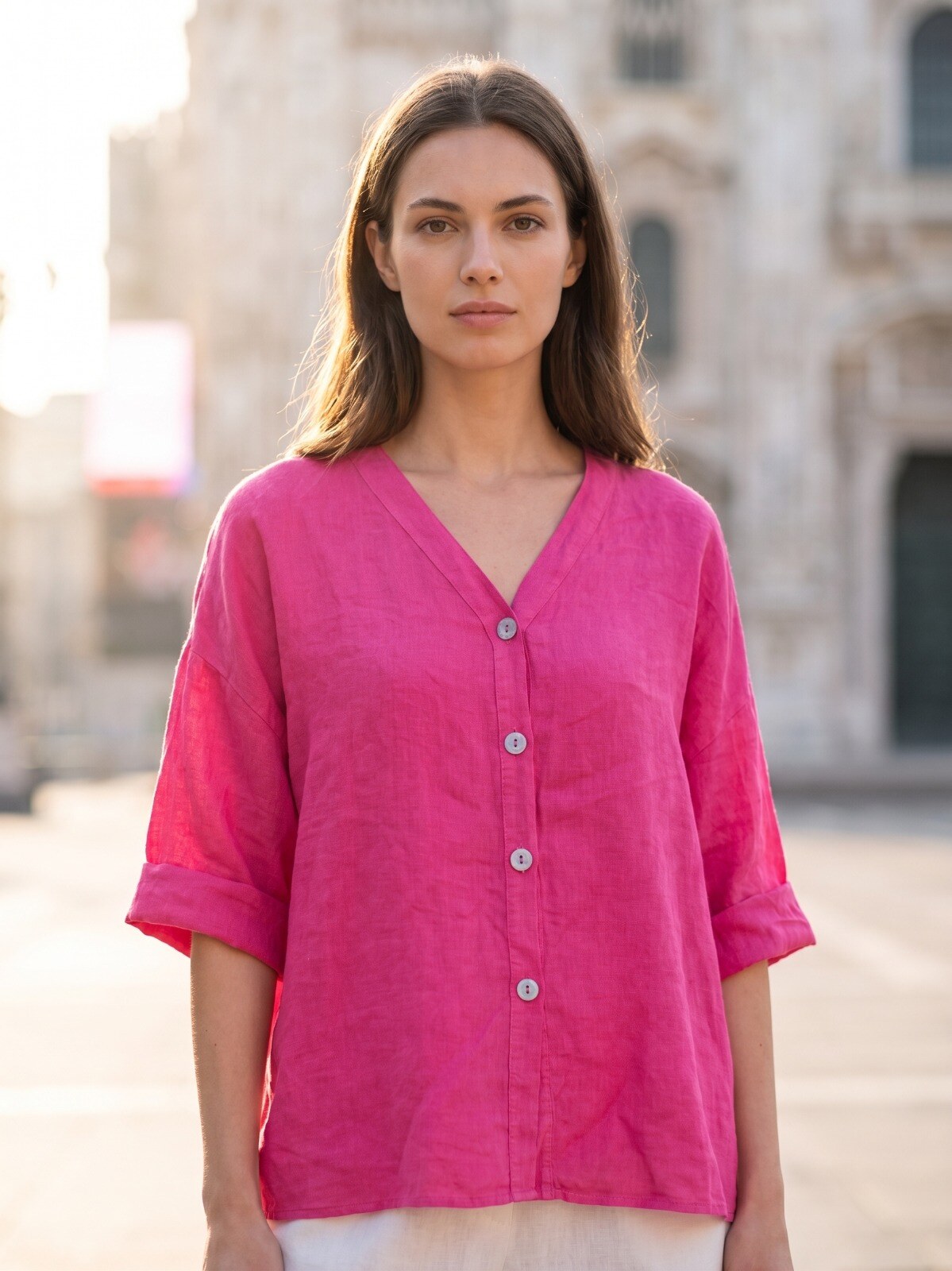 Wholesaler IT FASHION MODA - CA LINEN OPEN LENGTH 60CM MAX WIDTH 60CM