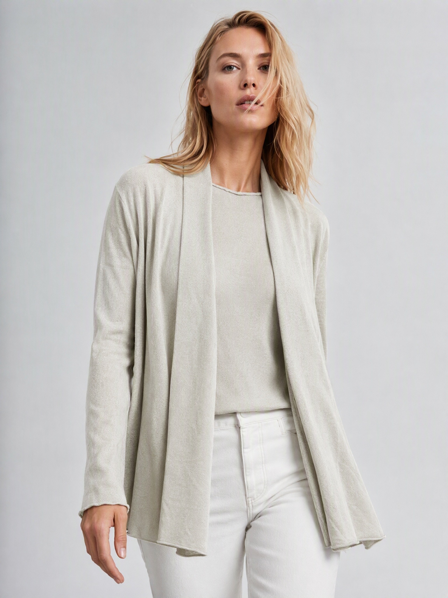 Wholesaler IT FASHION MODA - Women's open cardigan, lightweight, fall winter