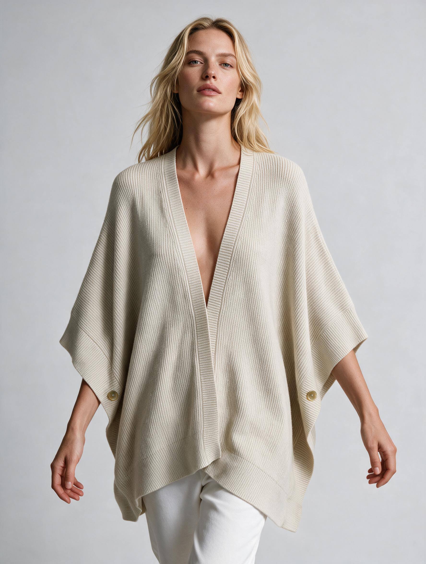 Wholesaler IT FASHION MODA - Women's cardigan winter autumn weight oversized