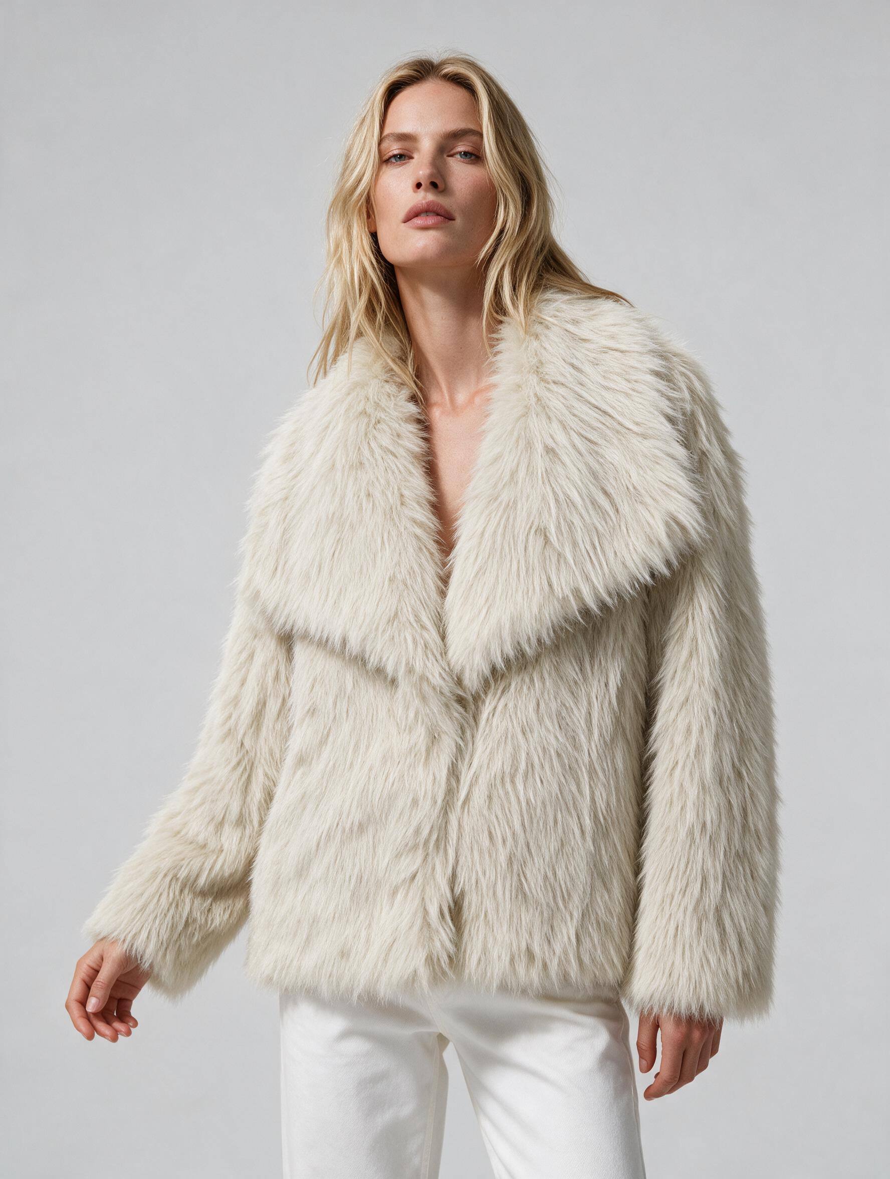 Wholesaler IT FASHION MODA - Women's Fur Jacket