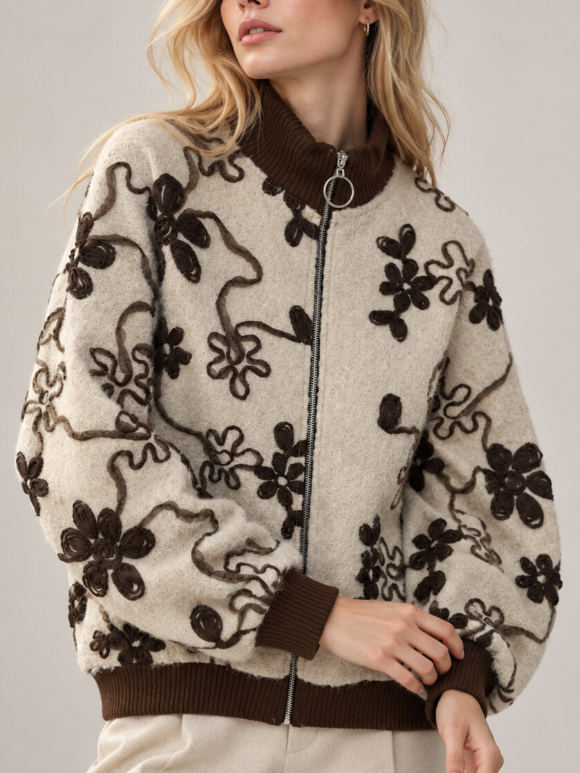 Großhändler IT FASHION MODA - Herbstmuster Jacke