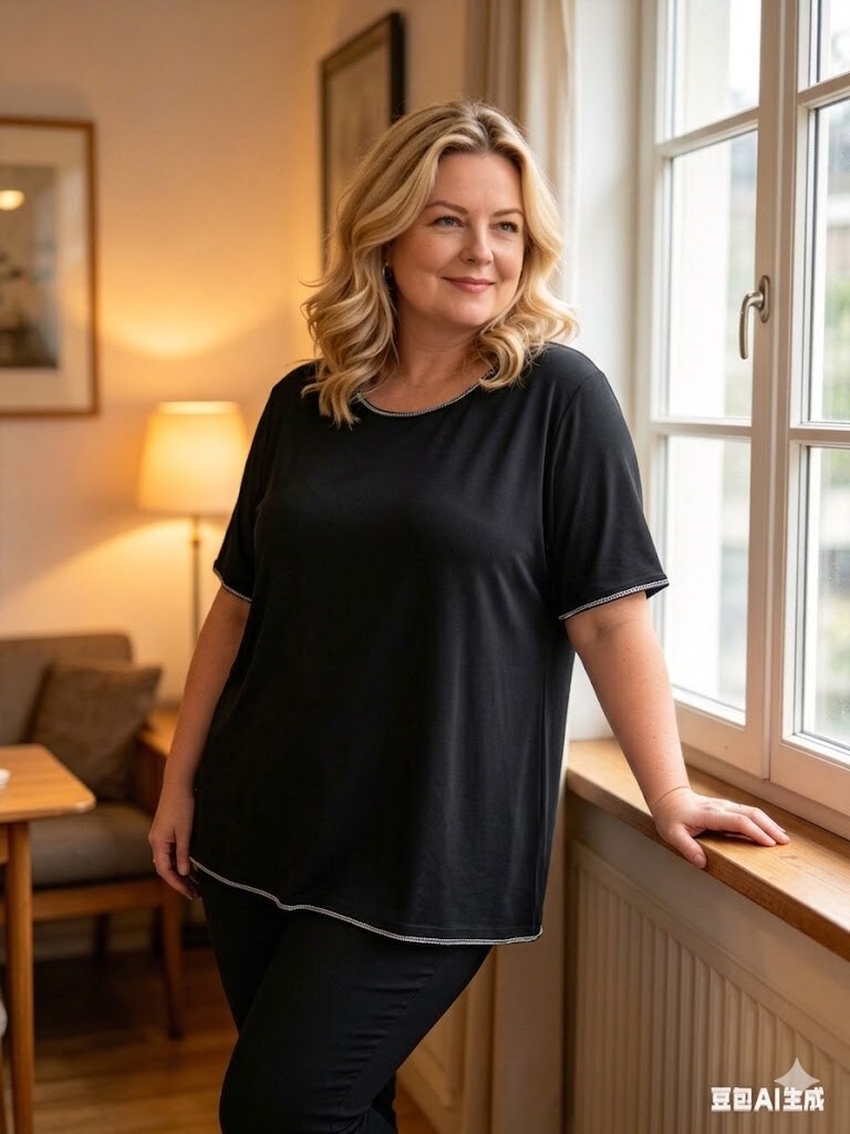 Wholesaler Italian Style - Short-sleeve top with lurex trims