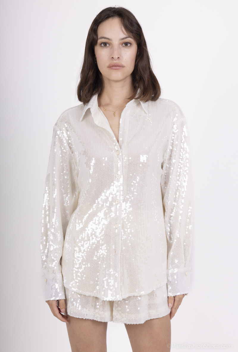 Grossiste IVIVI - chemise à paillettes
