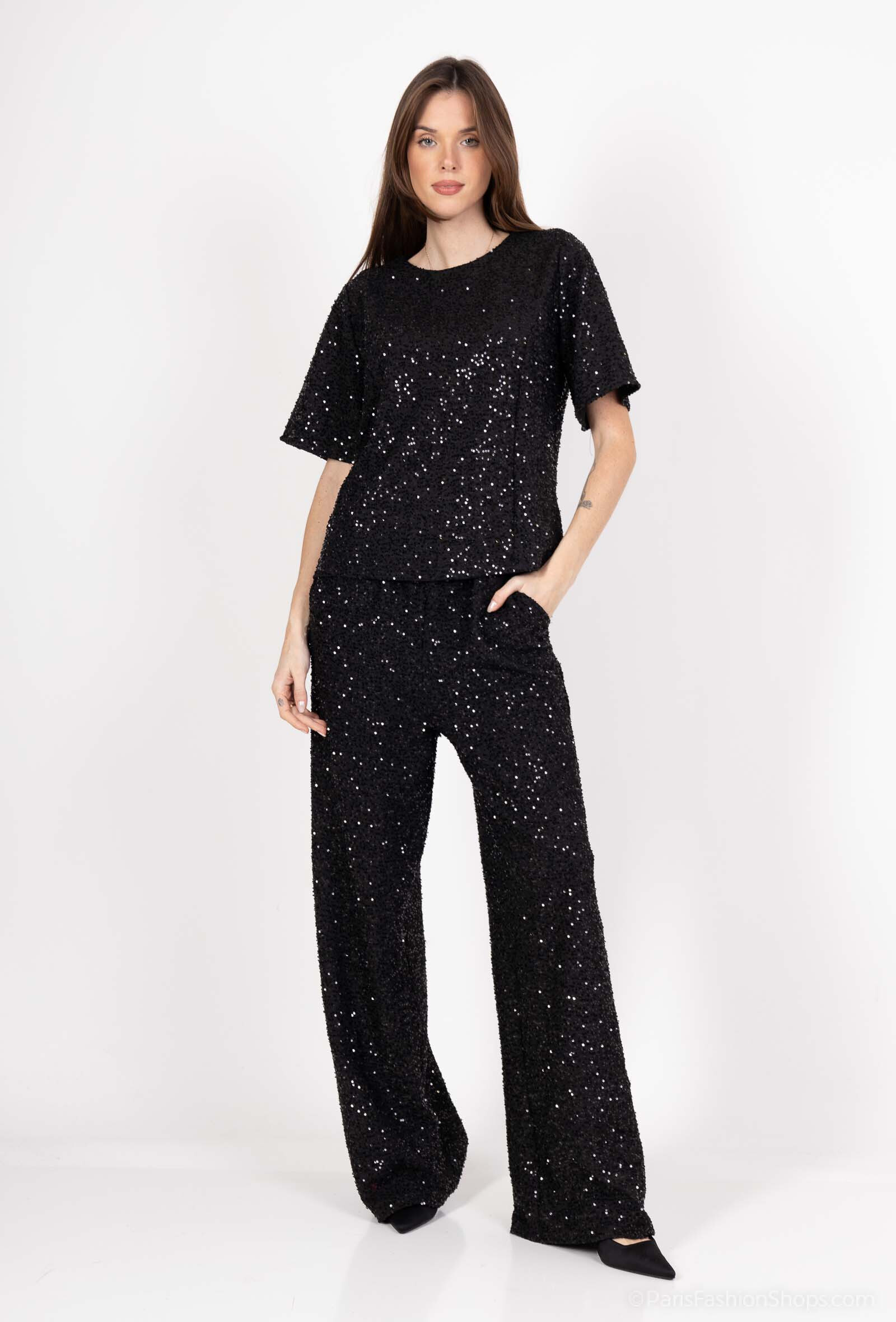 Grossiste IVIVI - pantalon à paillettes