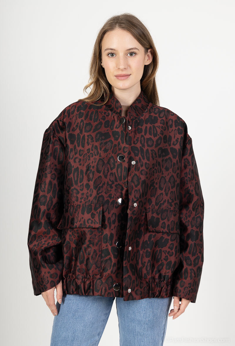 Grossiste IVIVI - manteau à imprimé léopard
