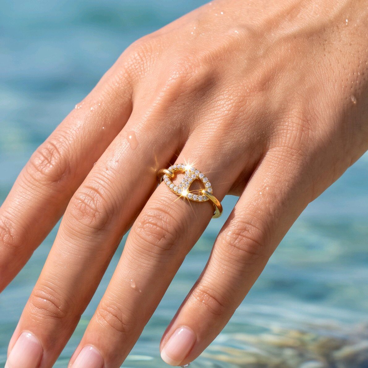 Grossista J'AIME GEMME - Anello in Zircone