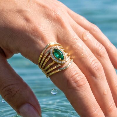 Mayorista J'AIME GEMME - Anillo de Zirconia Mayorista J'AIME GEMME - Anillo de Zirconia