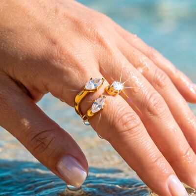 Mayorista J'AIME GEMME - Anillo de Zirconia Mayorista J'AIME GEMME - Anillo de Zirconia