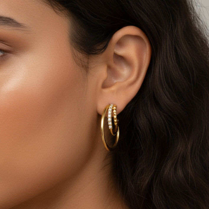 Grossiste J'AIME GEMME - BOUCLES D'OREILLES